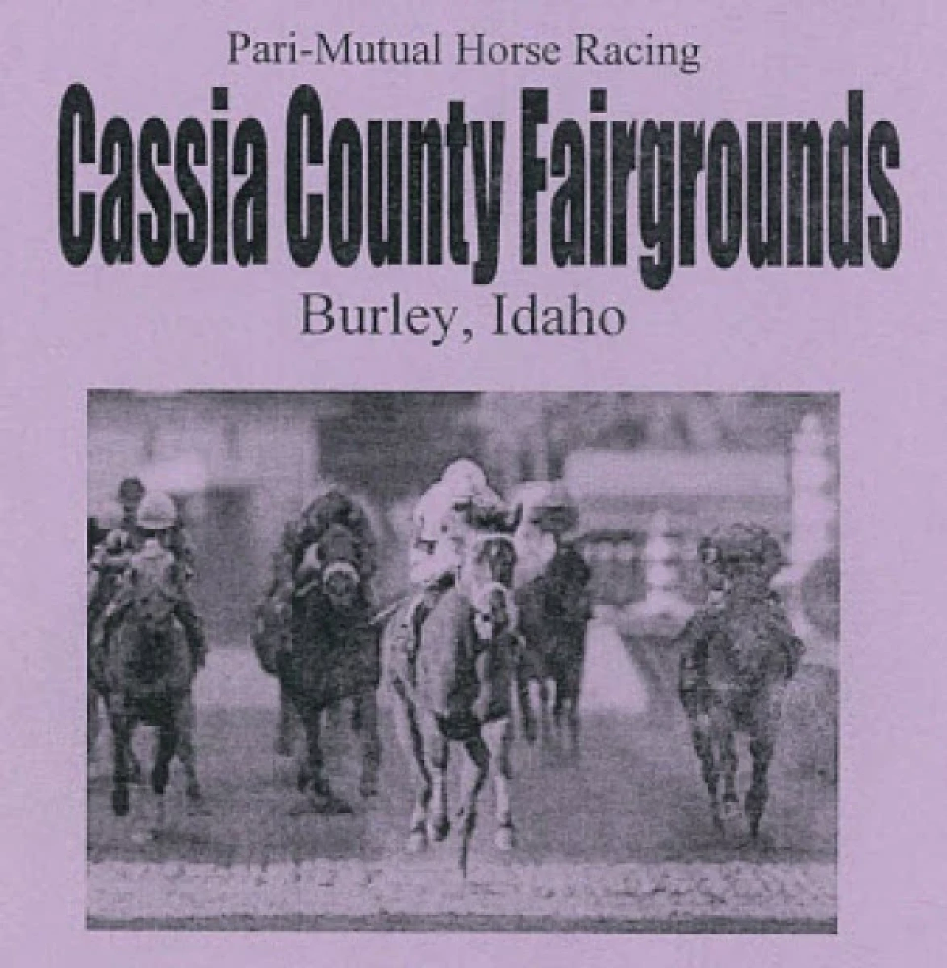 Cassia County Fair Horse Races